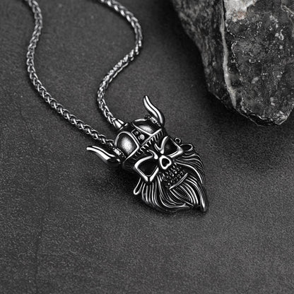 Faithheart Viking Odin Pendant Necklace for