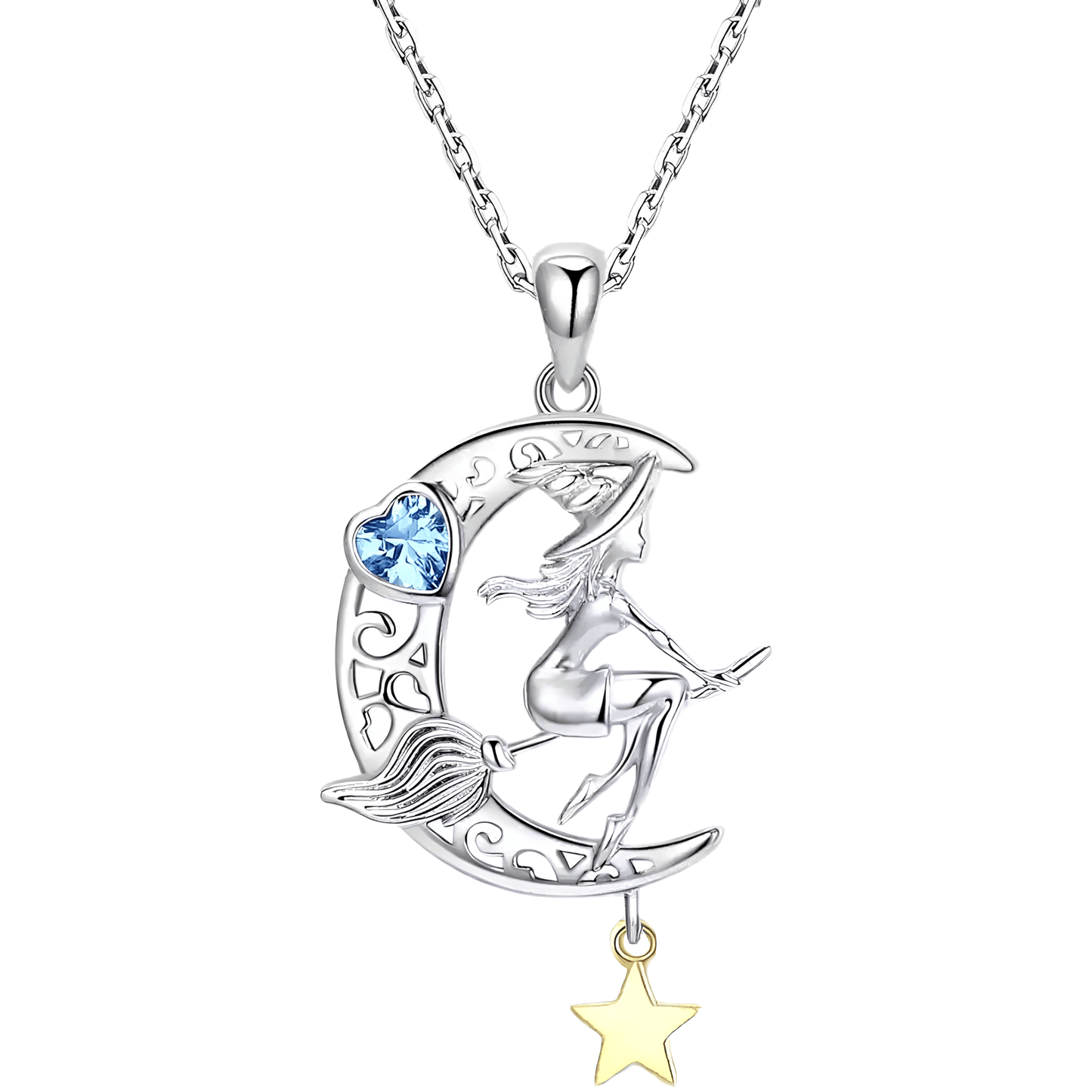 Bewitching Crescent Moon Intuition Necklace