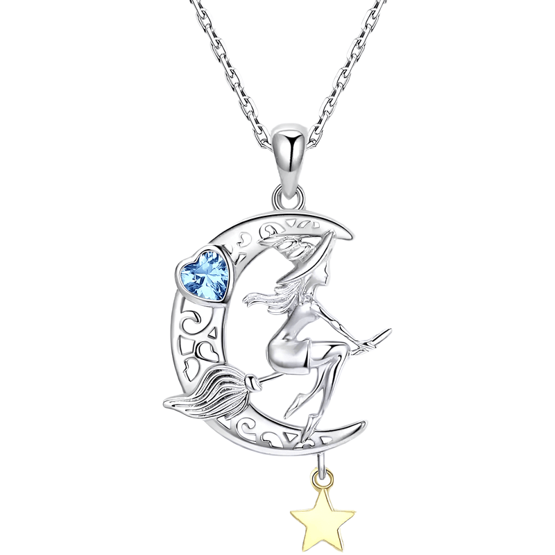 Bewitching Crescent Moon Intuition Necklace