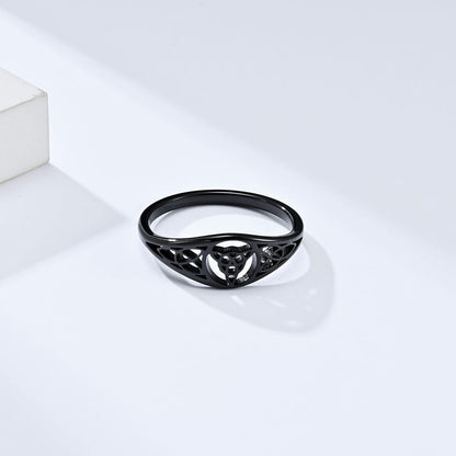 Enchanted Celtic Trinity Knot Ring