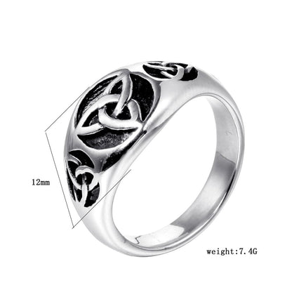 Sacred Triquetra Protection Ring