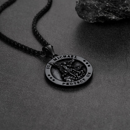 Archangel St. Michael Pendant Necklace for