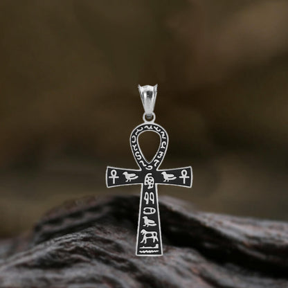 Ankh Cross Ancient Egyptian Symbol Stainless Steel Pendant