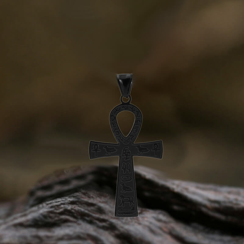 Ankh Cross Ancient Egyptian Symbol Stainless Steel Pendant
