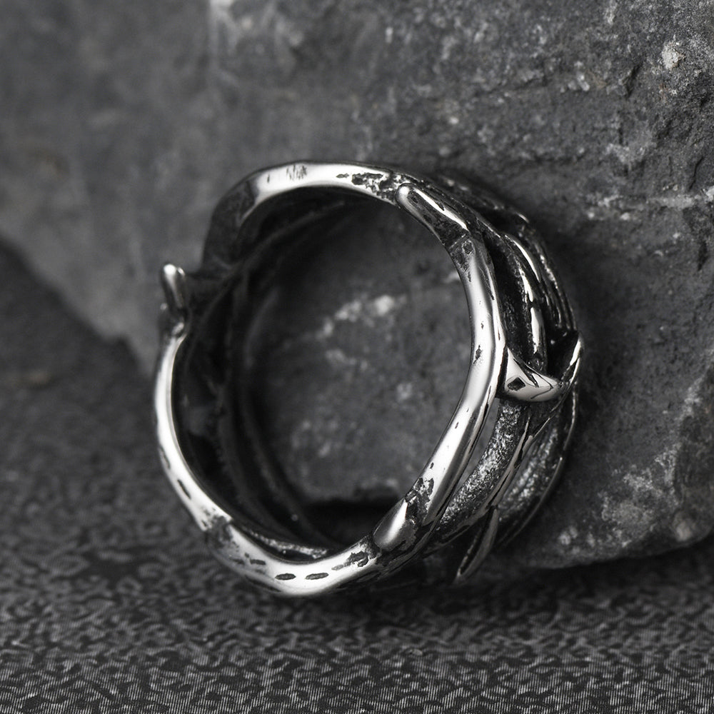 Christian Jesus Crown of Thorns Ring for