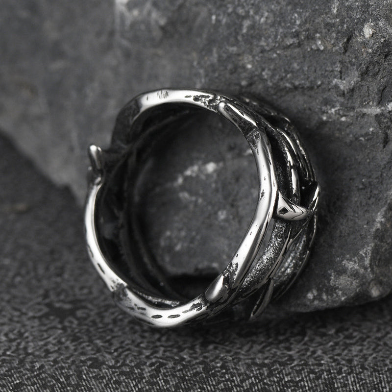 Christian Jesus Crown of Thorns Ring for