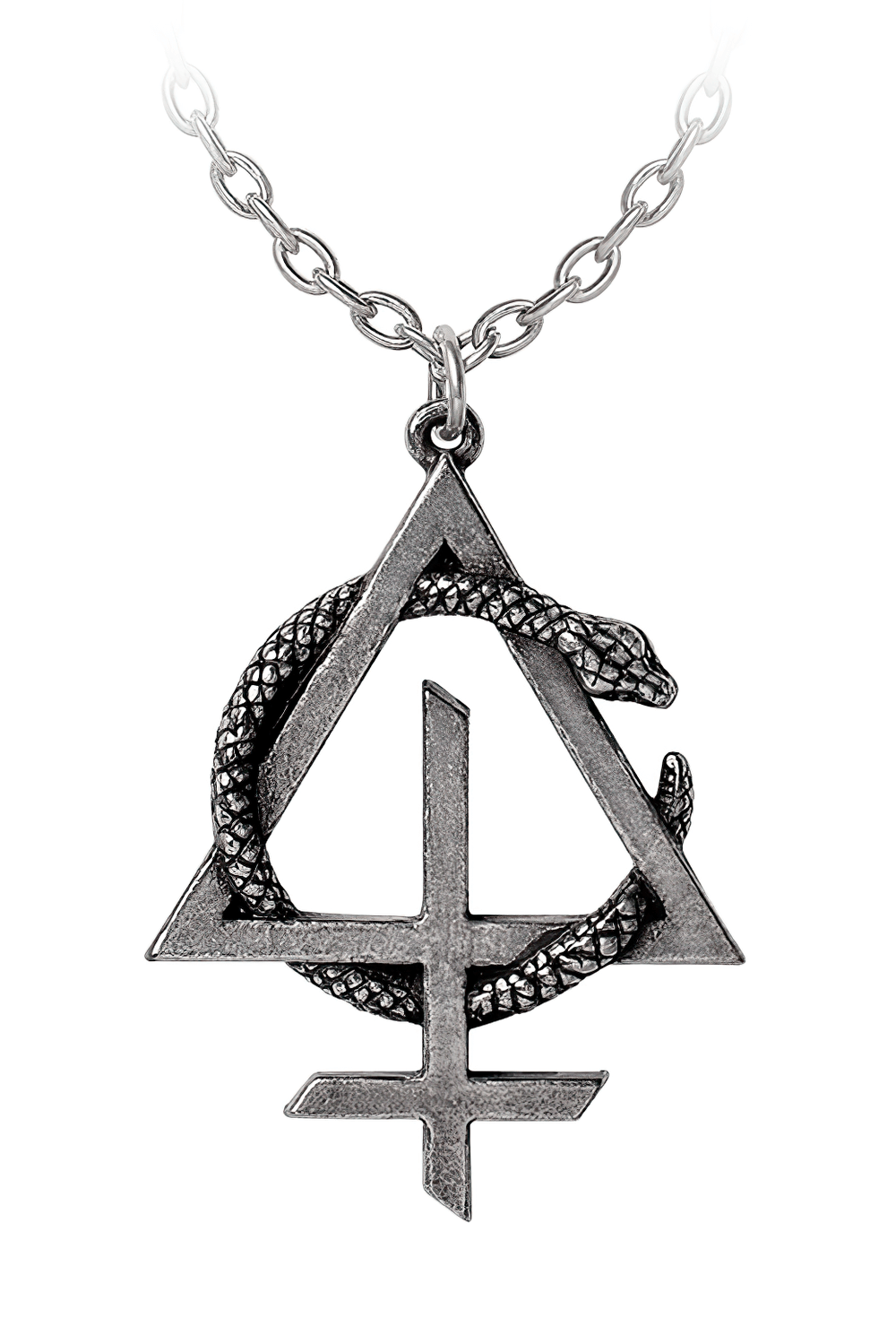 Behemoth "opvs Contra Natvram" Snake Symbol Pendant