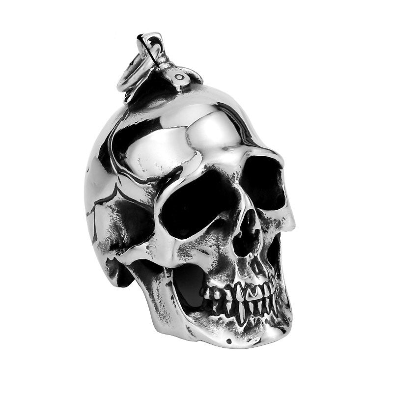 Big and Small Stainless Steel 3d Pendant Necklace for and