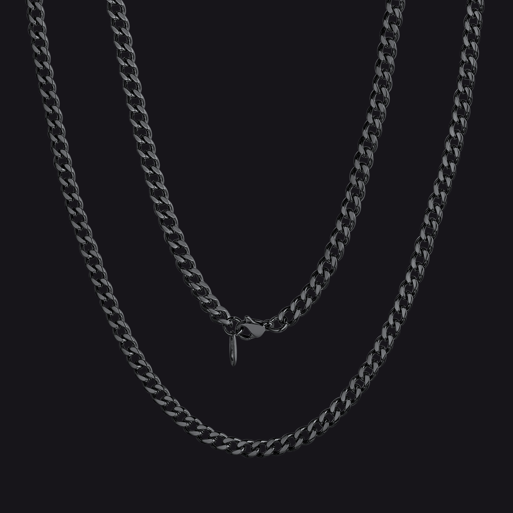 Thick Miami Cuban Curb Link Chain Necklace for