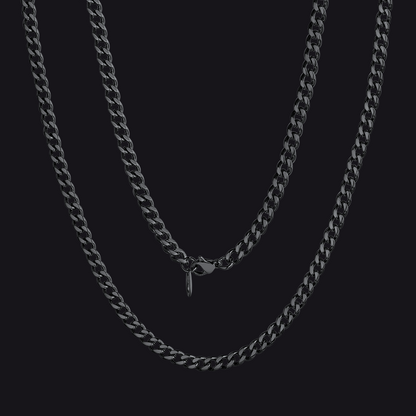 Thick Miami Cuban Curb Link Chain Necklace for
