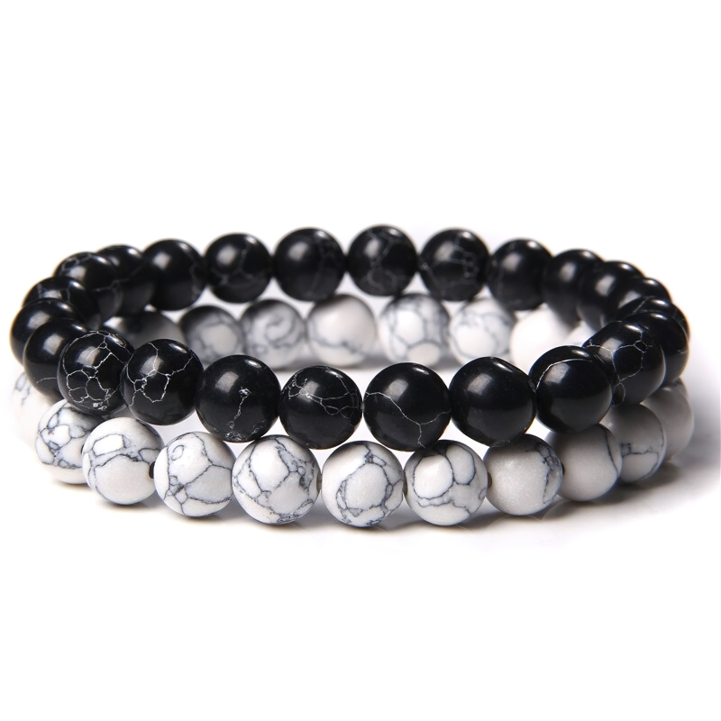 Bangle of Natural Bead / Hand Bracelet / Alternative Jewelry