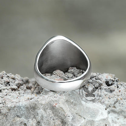 Celtic Cross Knot Stainless Steel Ring