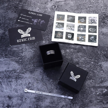 Celtic Triquetra Knot Stainless Steel Viking Ring
