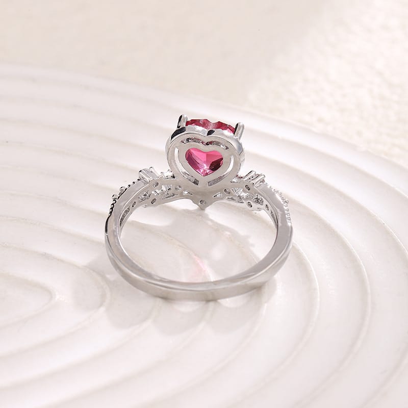 Crimson Enchantress Love Ring