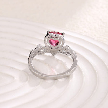 Crimson Enchantress Love Ring