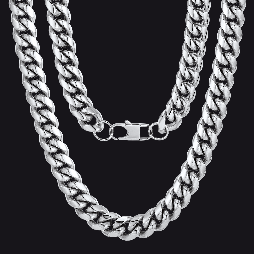 Chunky Heavy Miami Cuban Link Chain Necklace for