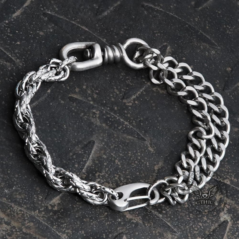 Classic Cuban Stainless Steel Bracelet