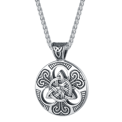 Celtic Knot Necklace Amulet Pendant for