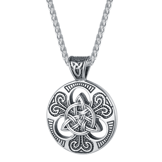 Celtic Knot Necklace Amulet Pendant for