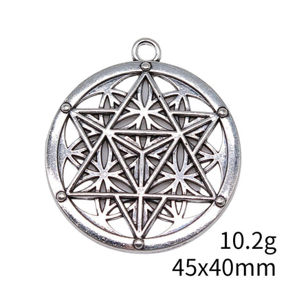 Hollow Carved Magic Pendant