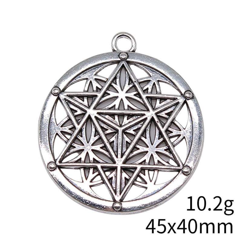 Hollow Carved Magic Pendant