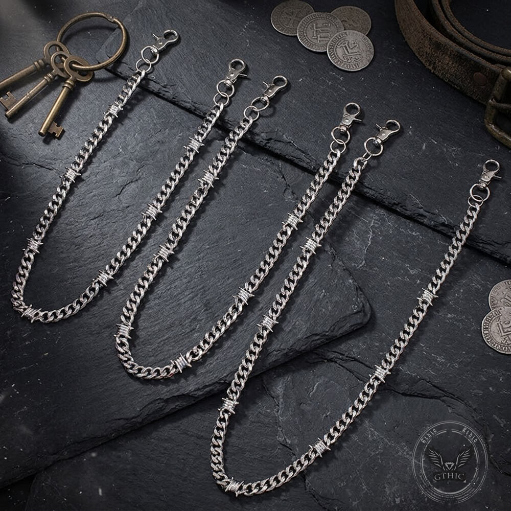 Dark Thorns Cuban Link Alloy Pant Chain