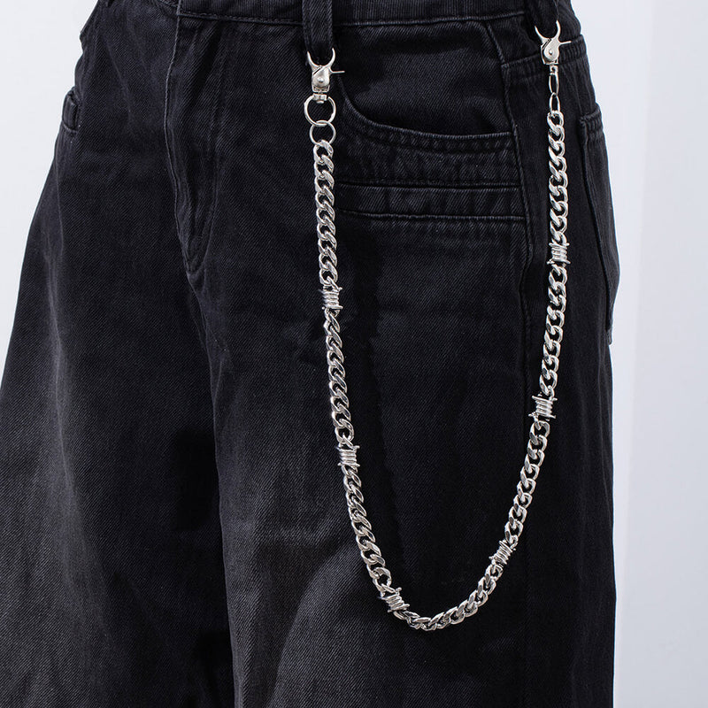 Dark Thorns Cuban Link Alloy Pant Chain