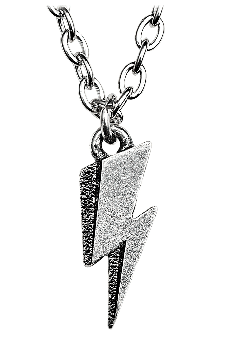 David Bowie Flash Pendant With Retro Rock Style