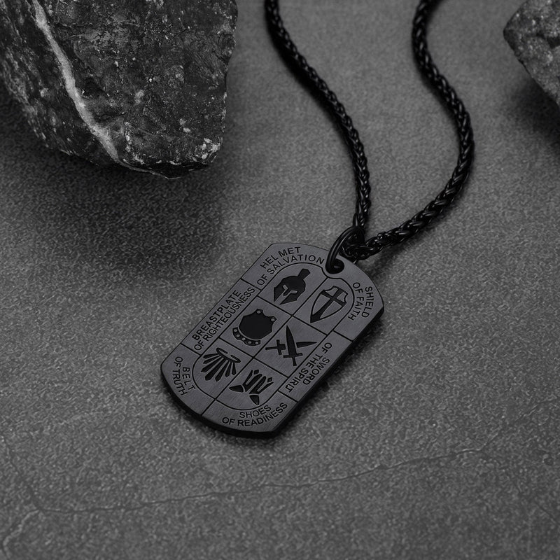 Knights Templar Dog Tag Necklace