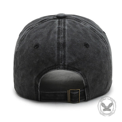 Tattoos Are Stupid Washed Baseball Cap