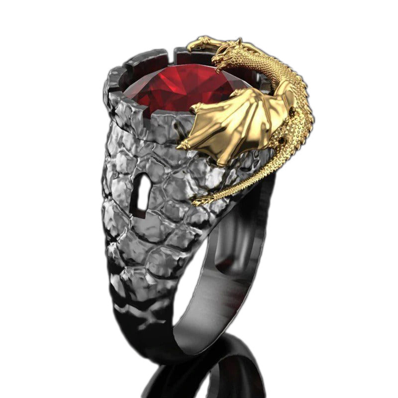 Domineering Dragon Ring / Alternative Jewelry / Cool & Rings