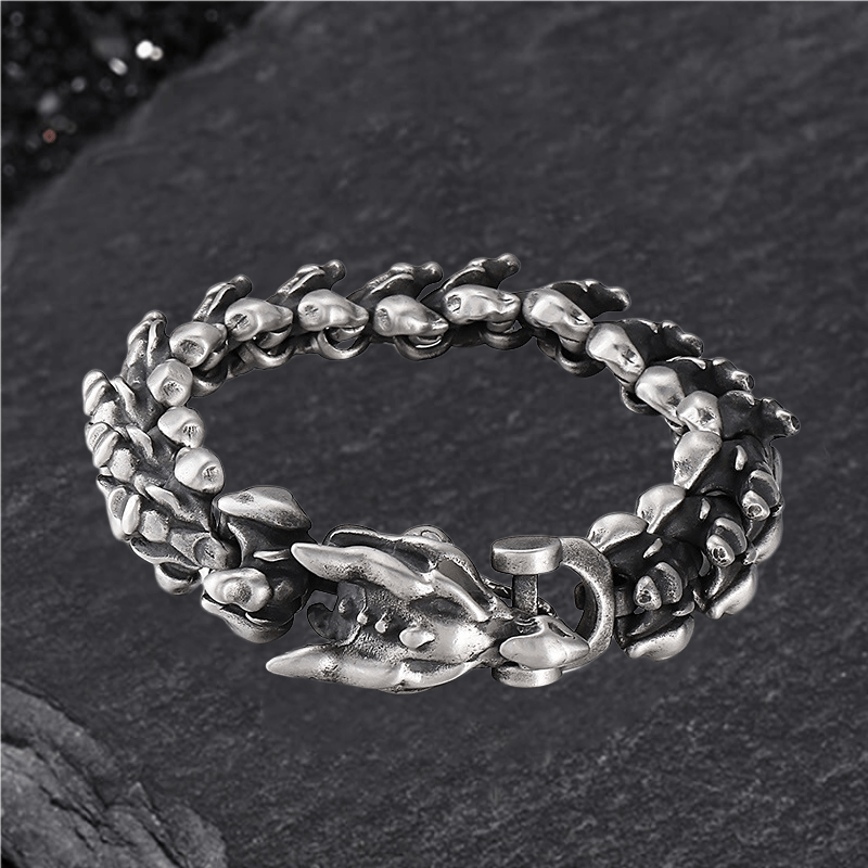 Domineering Dragon Stainless Steel Bracelet