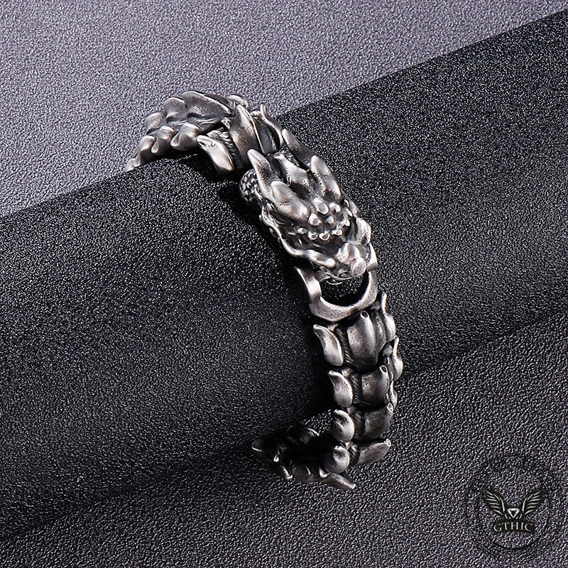 Domineering Dragon Stainless Steel Bracelet