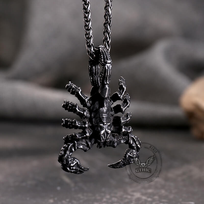 Domineering Scorpion Stainless Steel Pendant