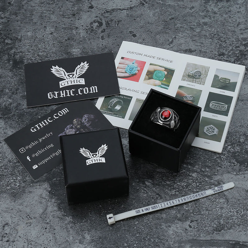 Double-headed Snake Stainless Steel Ring