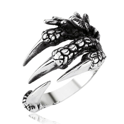 Dragon Claws Open Finger Ring / Zinc Alloy Rings for & / Alternative Jewelry