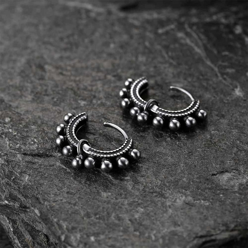 Sterling Silver Cartilage Huggie Hoop Earrings for