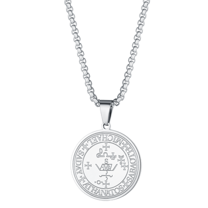 Sigil of Archangel Michael Talisman Necklace for