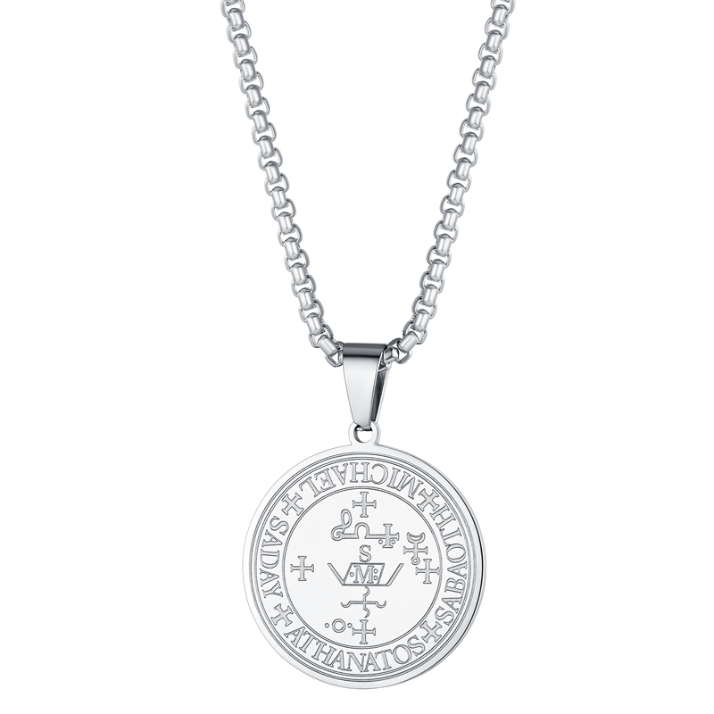 Sigil of Archangel Michael Talisman Necklace for