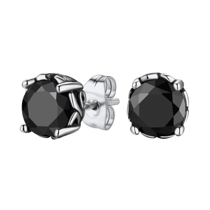 Celtic Ruby Stud Earrings for in Stainless Steel