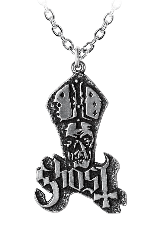 Eccentric Ghost Papa Emeritus Pewter Pendant