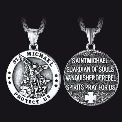Archangel St. Michael Pendant Necklace for