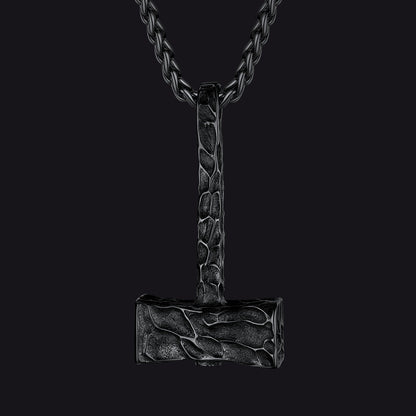 Viking Mjolnir Thor's Hammer Necklace for