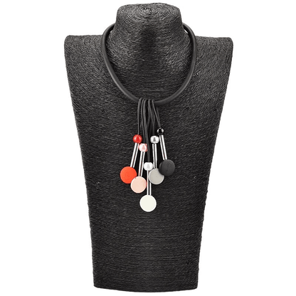 Necklaces for With Multicolor Beads / Handmade Elasticity Silicone Choker