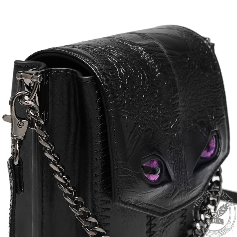 Evil Eye Pu Leather Gothic Bag