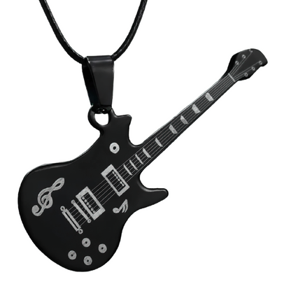 316l Stainless Steel Guitar Necklace / Jewelry for and