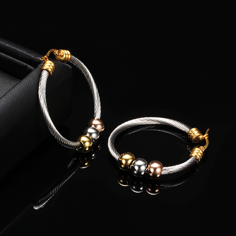 Stainless Steel Earrings in Silver Colour / Jevelry for