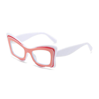 Cat-eye Uv Protection Pc Sunglasses