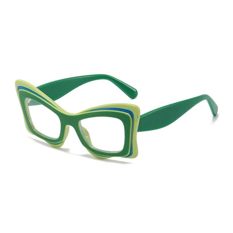 Cat-eye Uv Protection Pc Sunglasses
