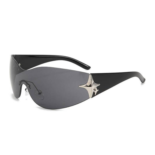 Fashionable Star Design Frameless Pc Sunglasses